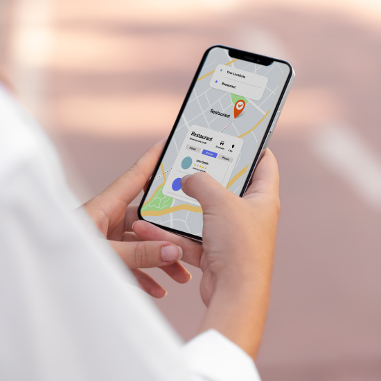 Smartphone Application – Near By POI